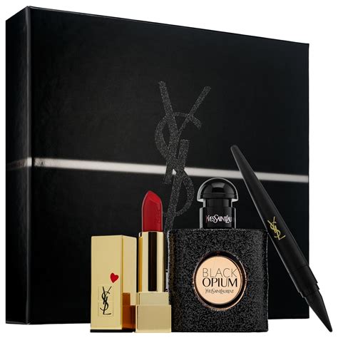 black opium ysl gift set|black opium 30ml gift set.